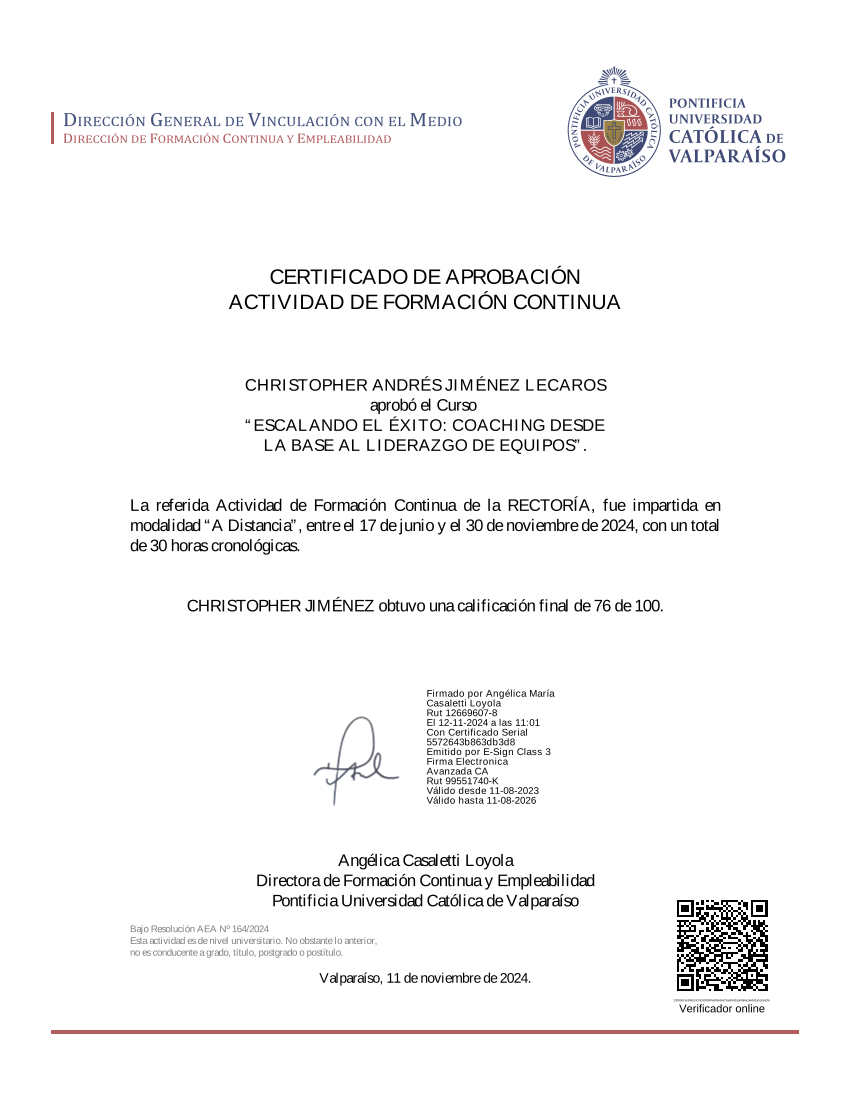 Certificate image