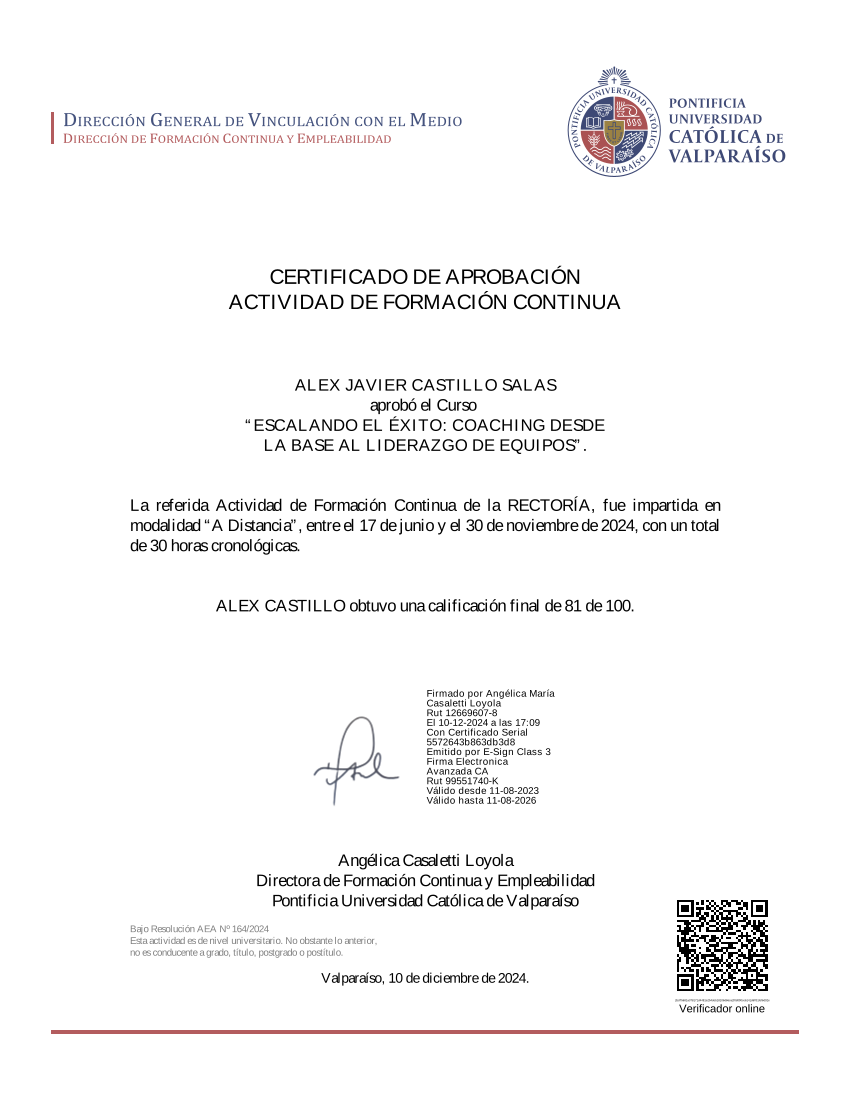 Certificate image