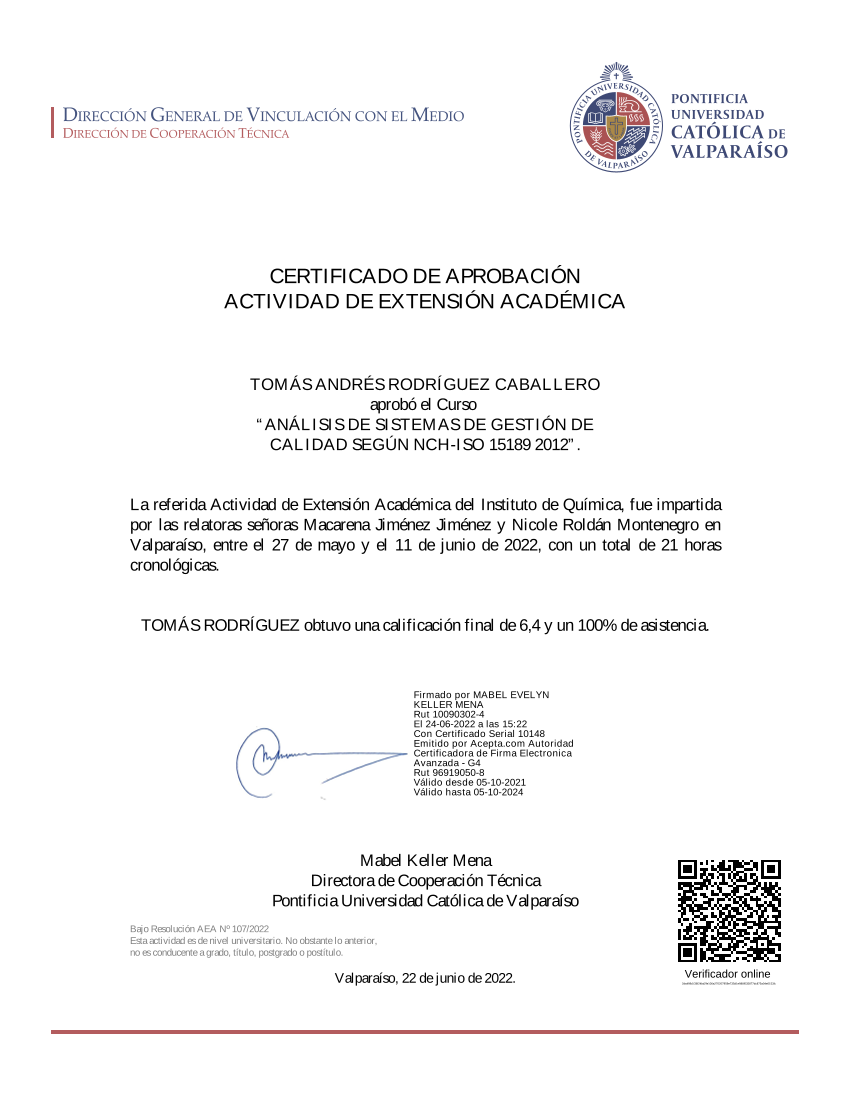 Certificate image