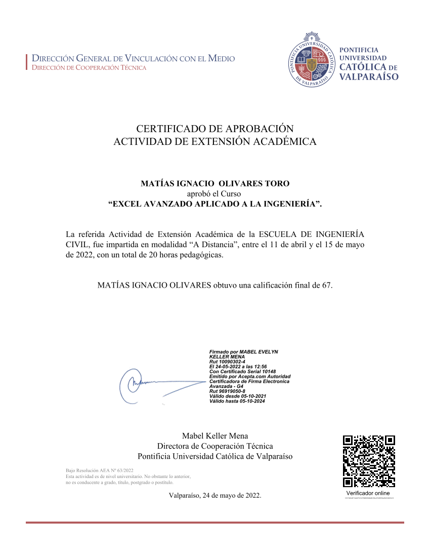 Certificate image