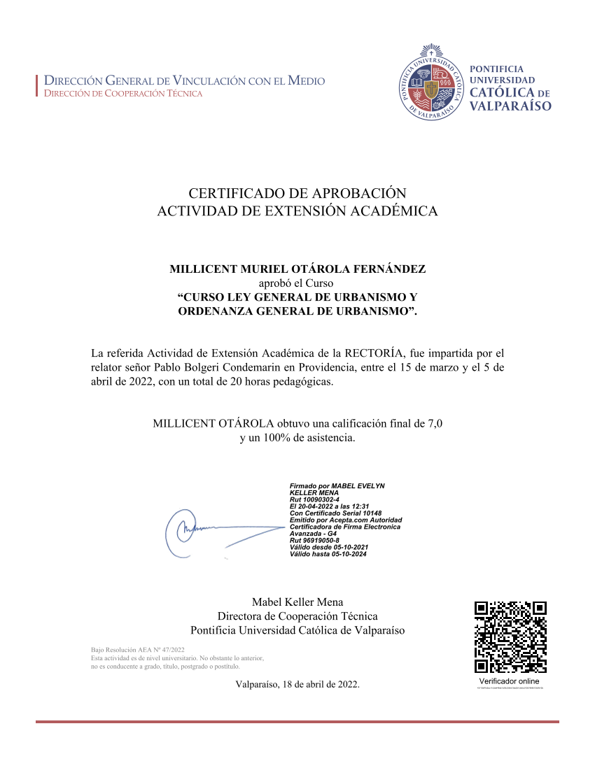 Certificate image