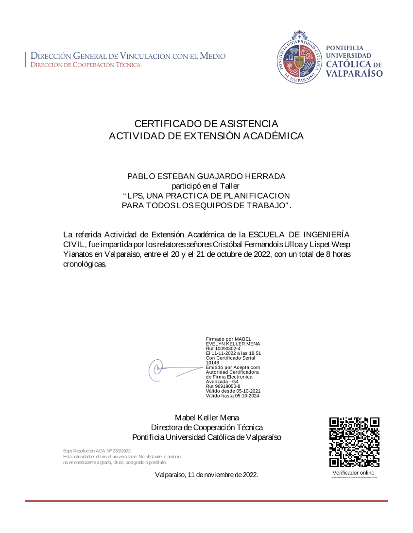 Certificate image