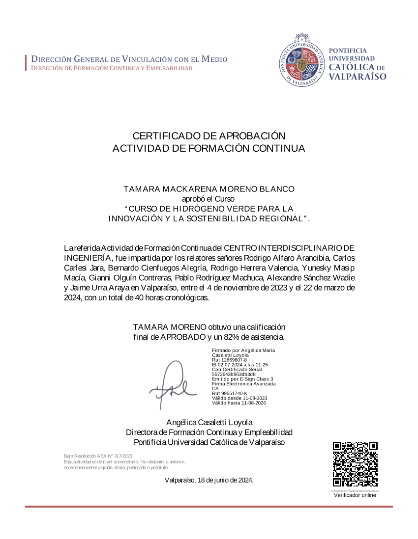 Certificate image