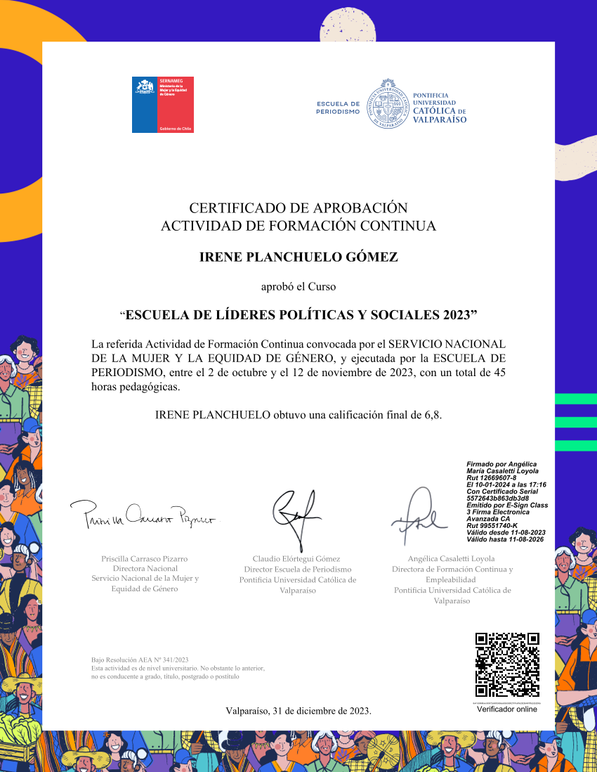 Certificate image