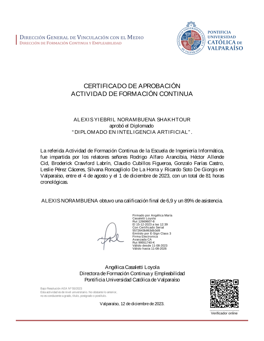 Certificate image