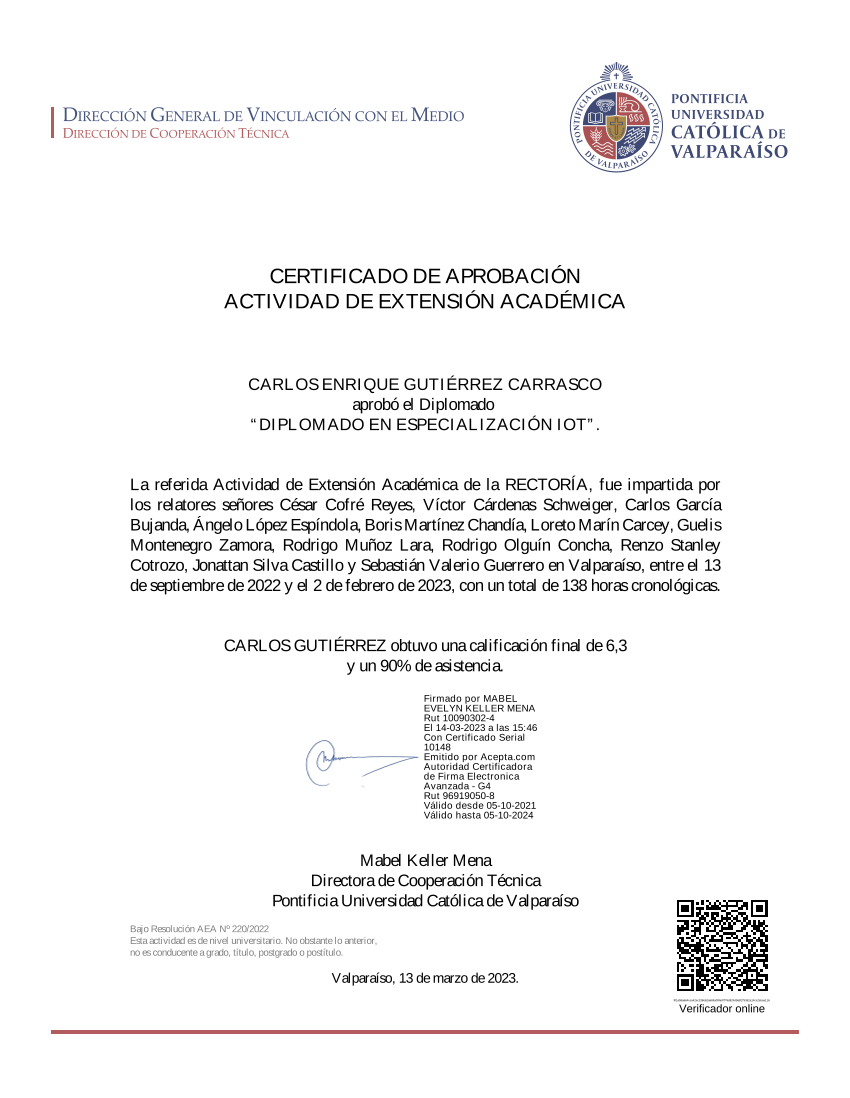Certificate image