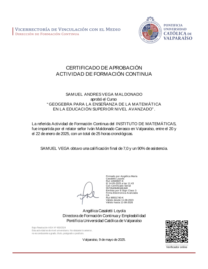 Certificate image