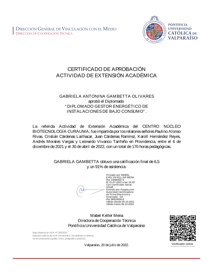 Certificate image