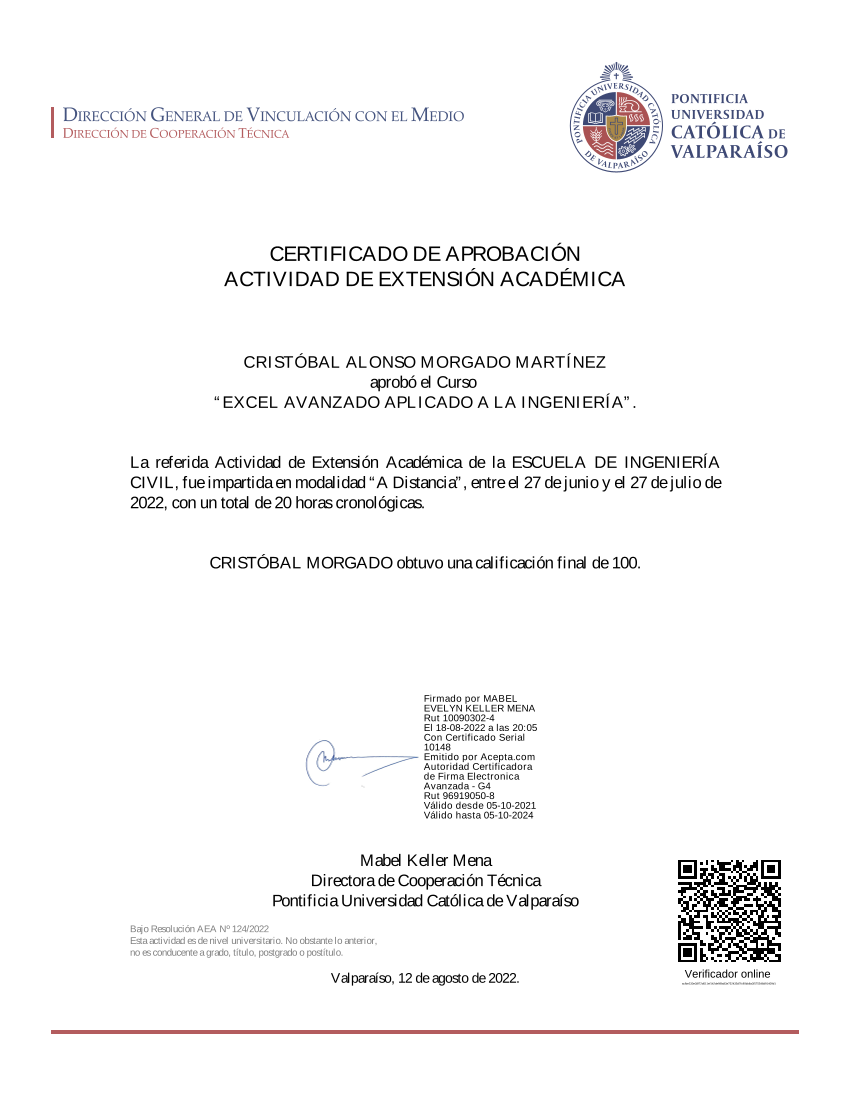 Certificate image