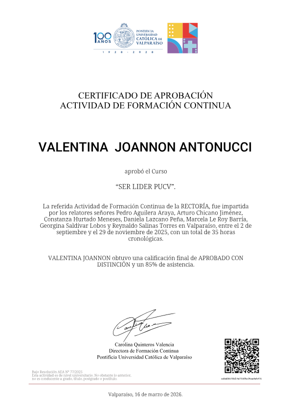 Certificate image