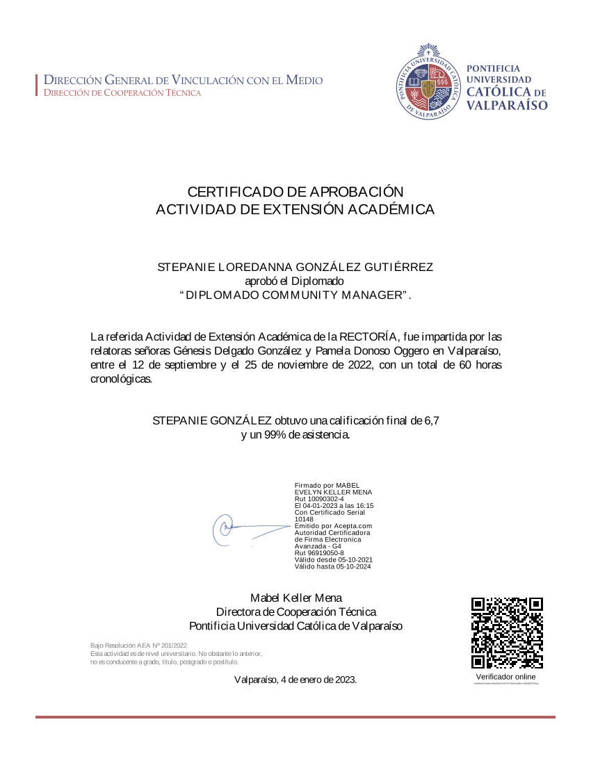 Certificate image